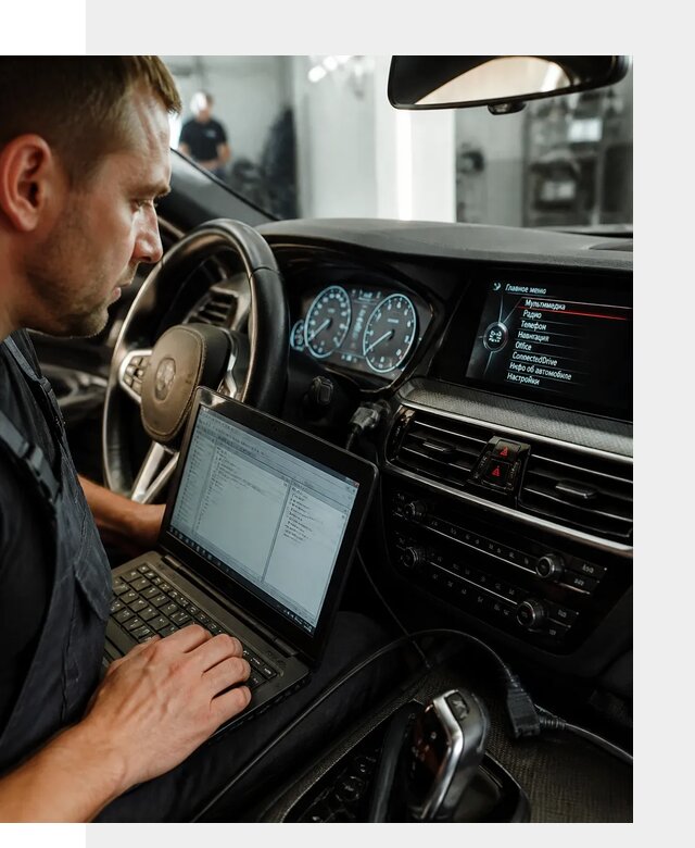 Русификация приборной панели BMW для авто в Краснокамске от компании