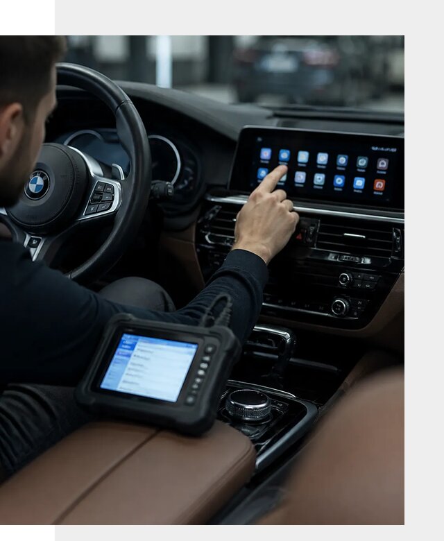 Установка приложений и мультимедиа сервисов BMW в Краснокамске