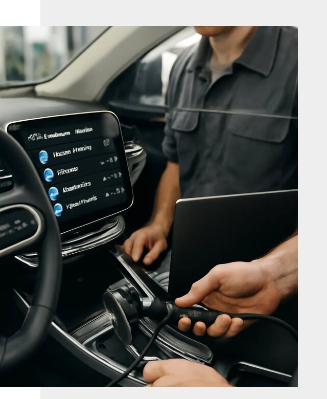 Установка приложений Geely для мультимедиа автомобиля в Краснокамске