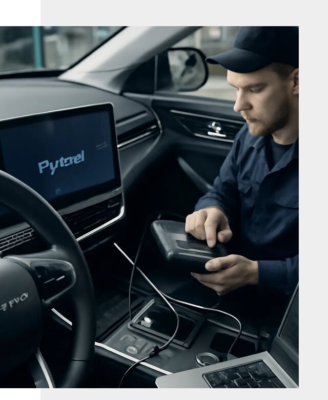 Русификация автомобилей Jetour с адаптацией меню в Краснокамске