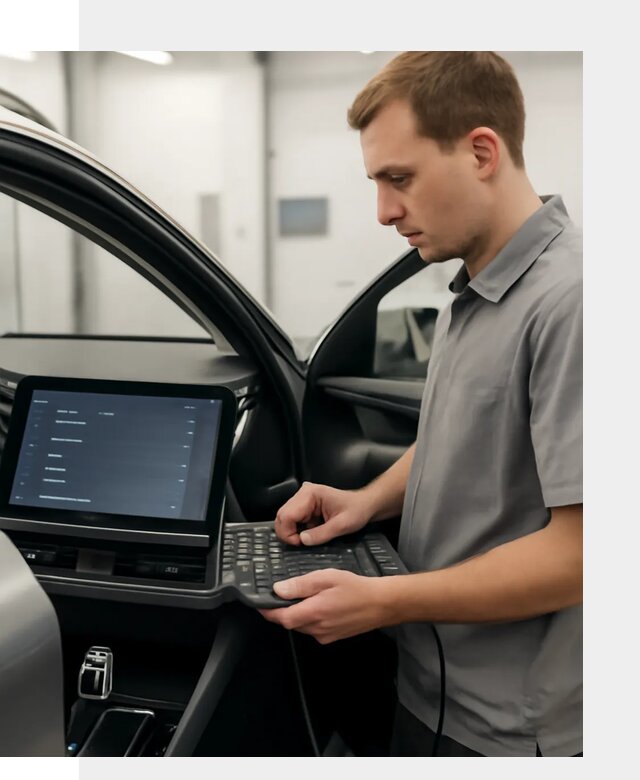 Русификация мультимедиа автомобилей Lynk Co в Краснокамске