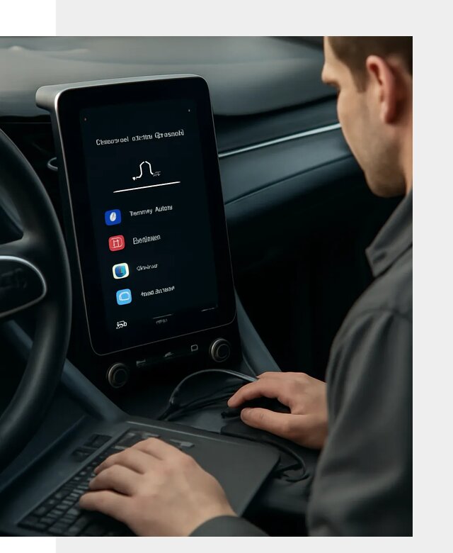Установка приложений Lynk Co на автомобиль в Краснокамске