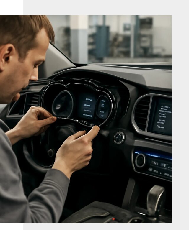 Русификация приборной панели автомобилей Hyundai в Краснокамске