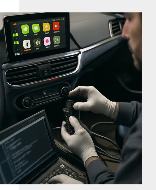 Активация Apple CarPlay в Краснокамске для штатной мультимедиа