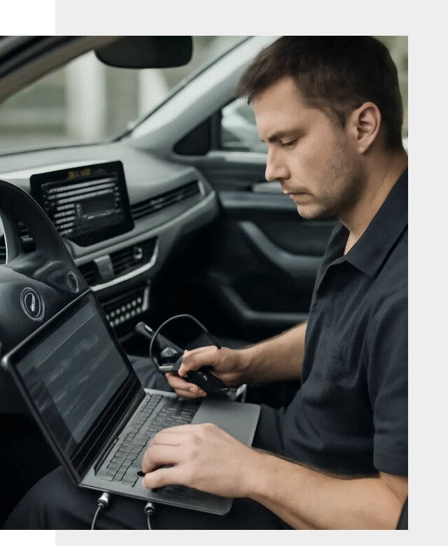 Настройка телематики автомобиля под ключ для авто в Краснокамске