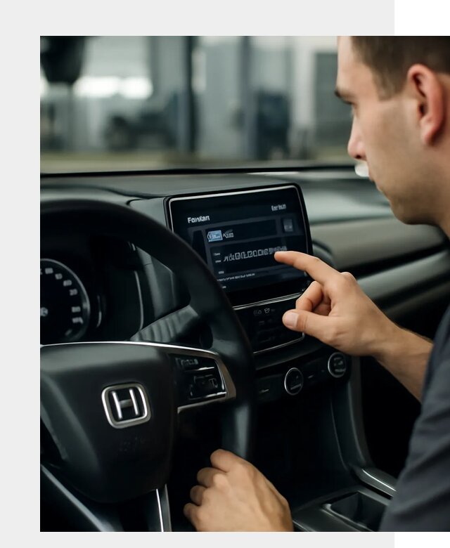 Русификация панели приборов Honda в Краснокамске по цене 5069 ФастМобиль-Кнм