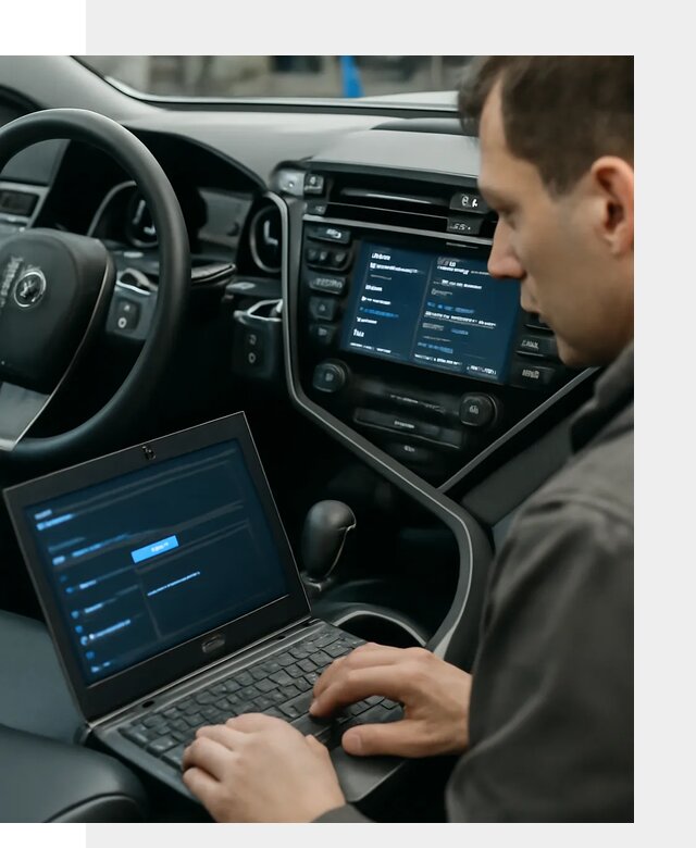 Русификация Toyota Camry 80 для мультимедиа в Краснокамске
